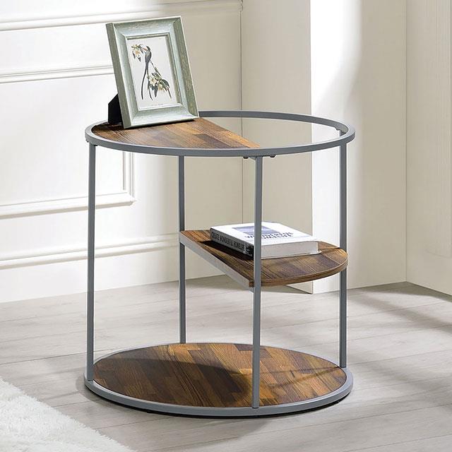 Furniture of America Orrin CM4396GY-E End Table IMAGE 1